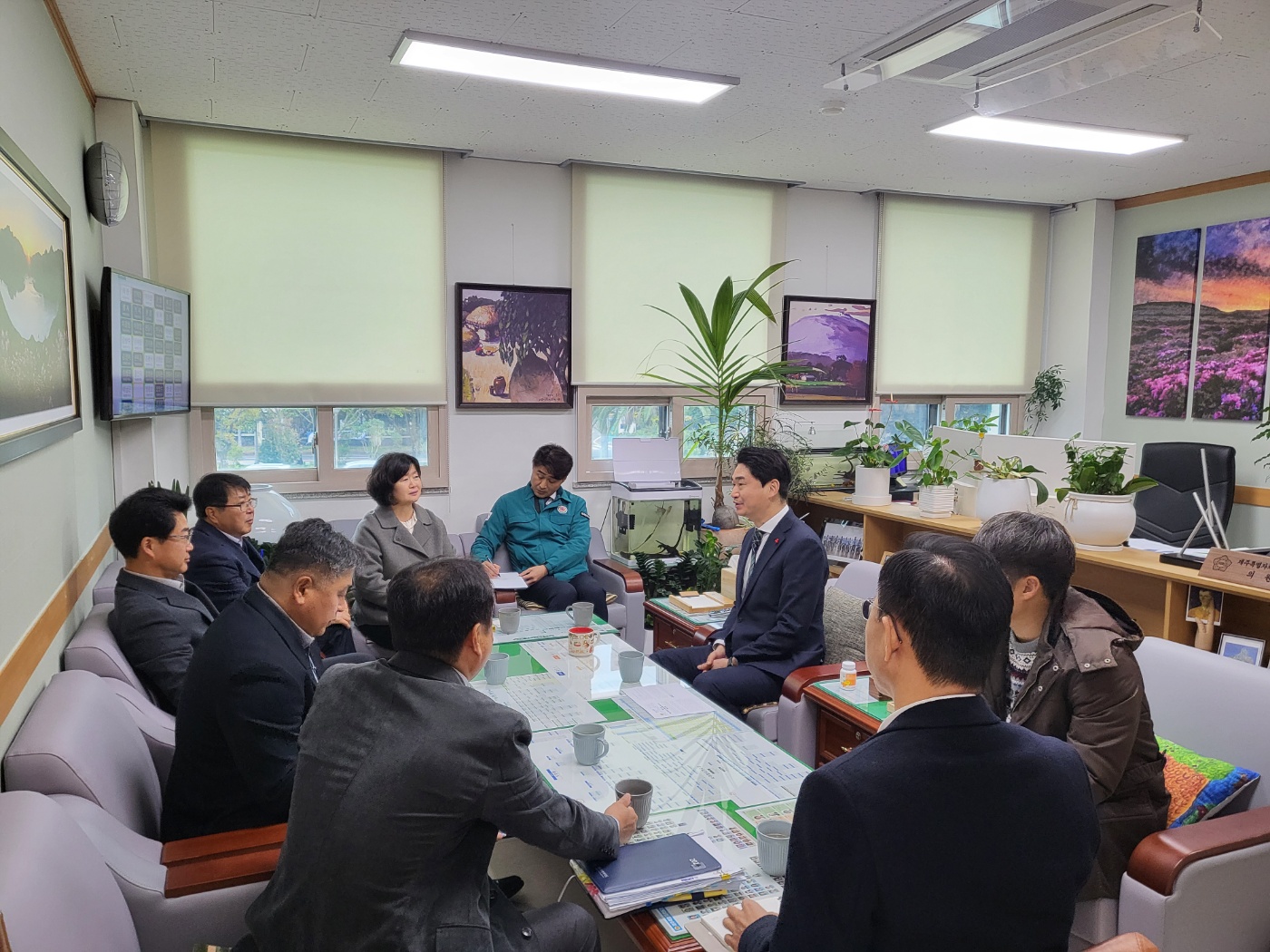 강경문 의원,  학생 대중교통 무료 정책을 통한 통학비 지원 간담회 개최