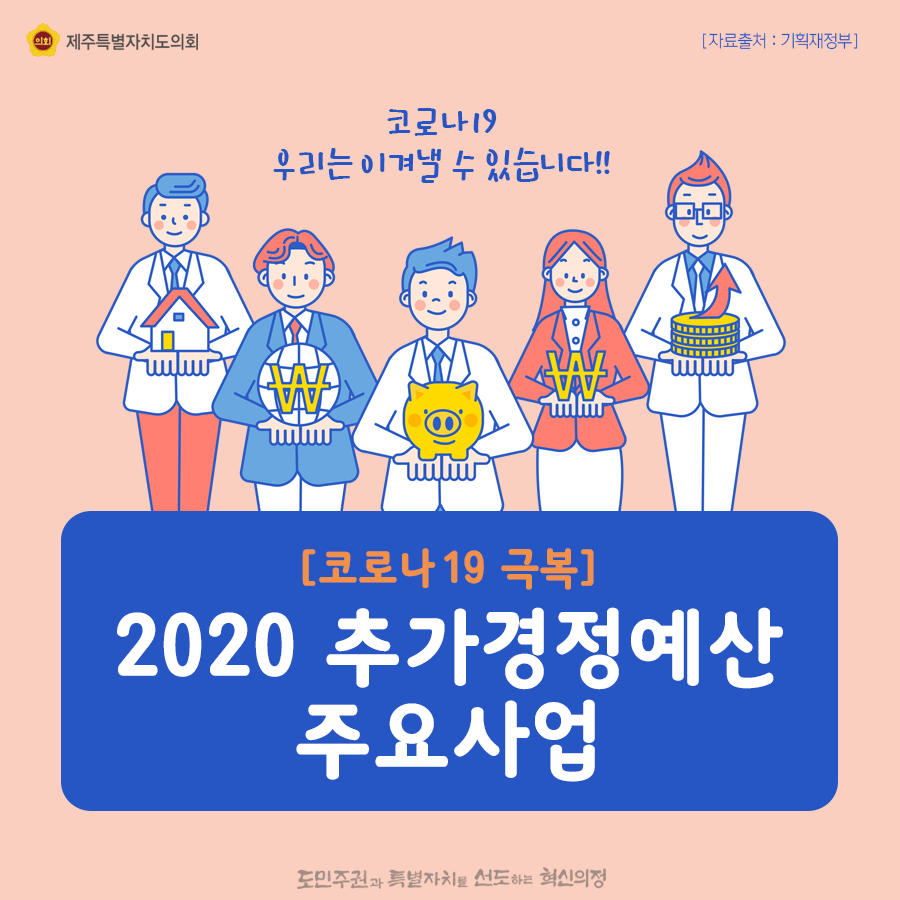 코로나19극복 2020추가경정예산 주요사업