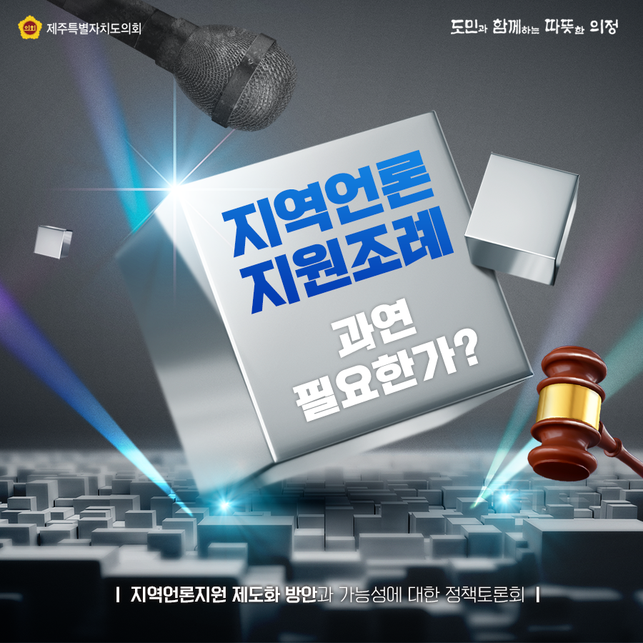 지역언론 지원조례 과연 필요한가  지역언론지원 제도화 방안과 가능성에 대한 정책토론회