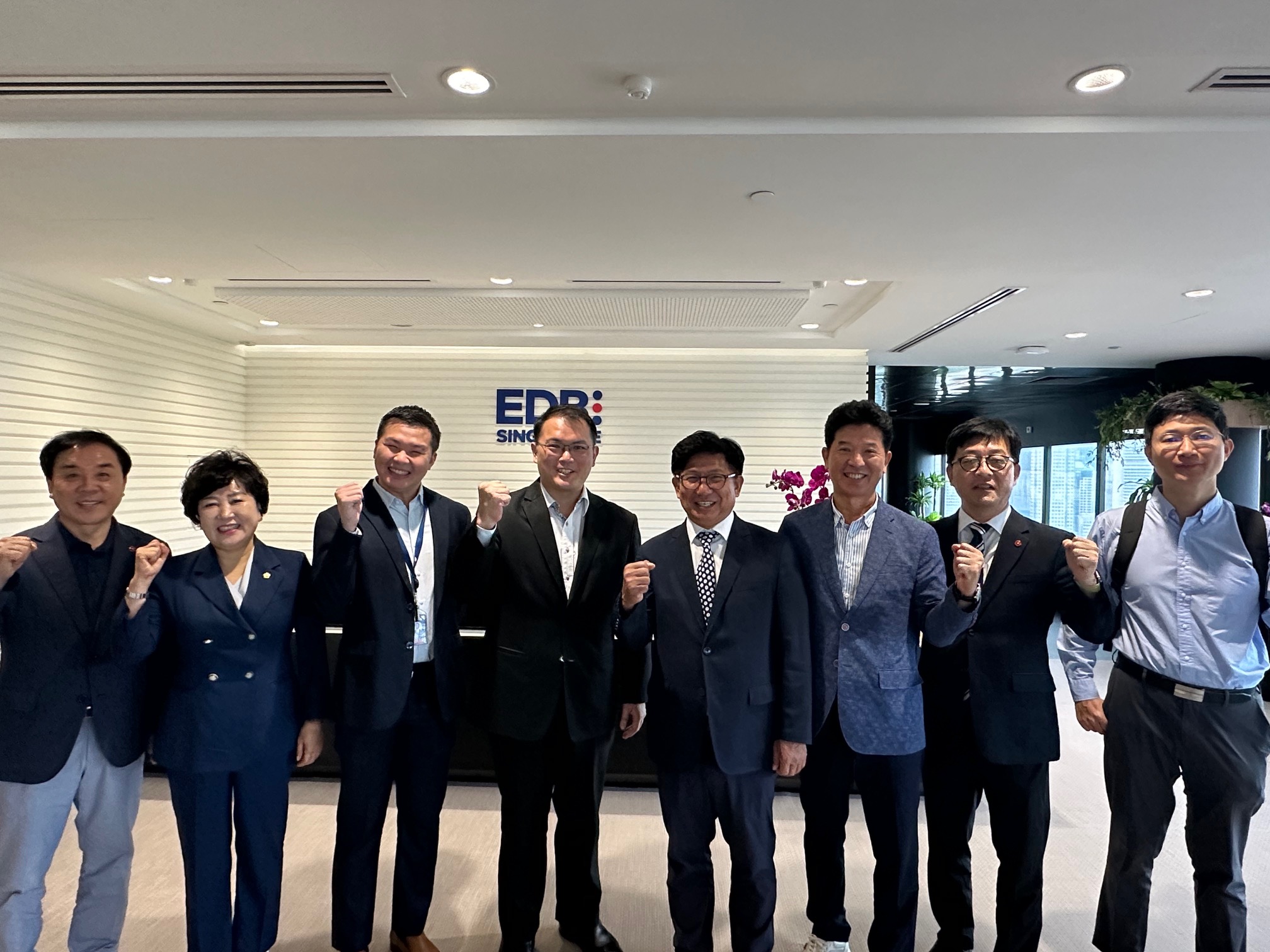 제주특별자치도의회 의장, EDB 싱가포르 경제개발청 본부장 면담(수정)