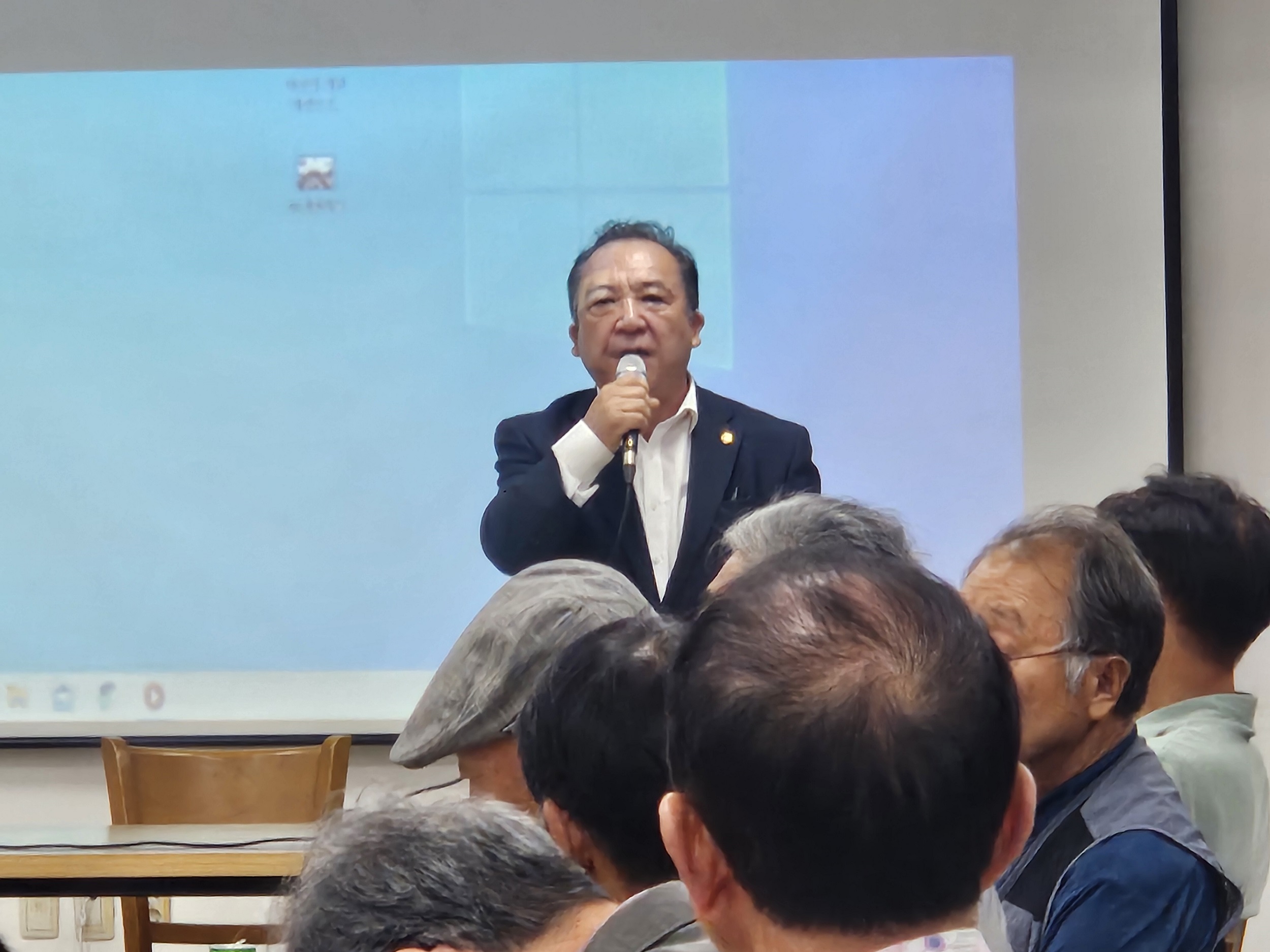 이정엽 국민의힘 원내대표,  대륜동 ‘찾아가는 의정 보고회’개최