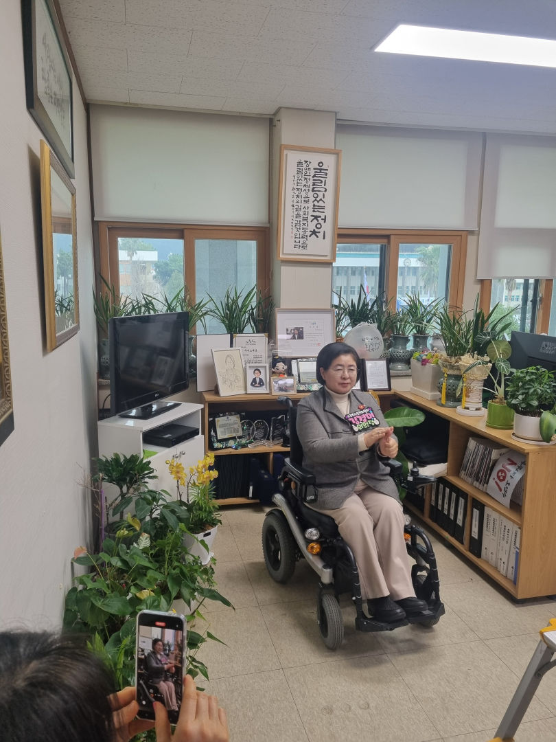 제주특별자치도의회, 청각·언어장애인들을 위한 연간 회기일정 수어통역 콘텐츠 제작