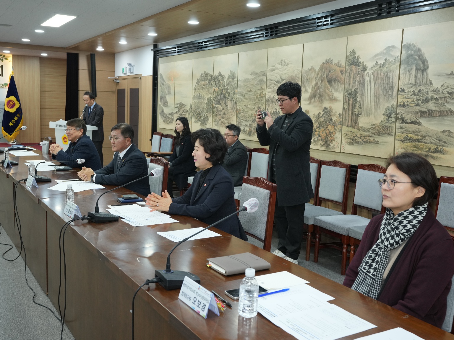 4ㆍ3 특별위원회,  제주4ㆍ3희생자유족회 신임 임원진과 간담회 