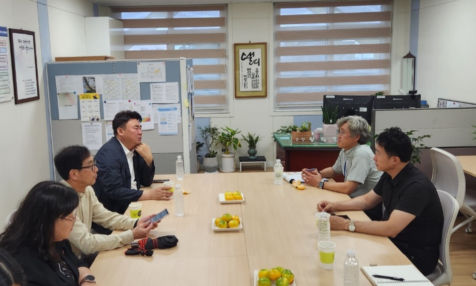 서귀포시 관내 학교의 교육현안을 꼼꼼히 살피다
