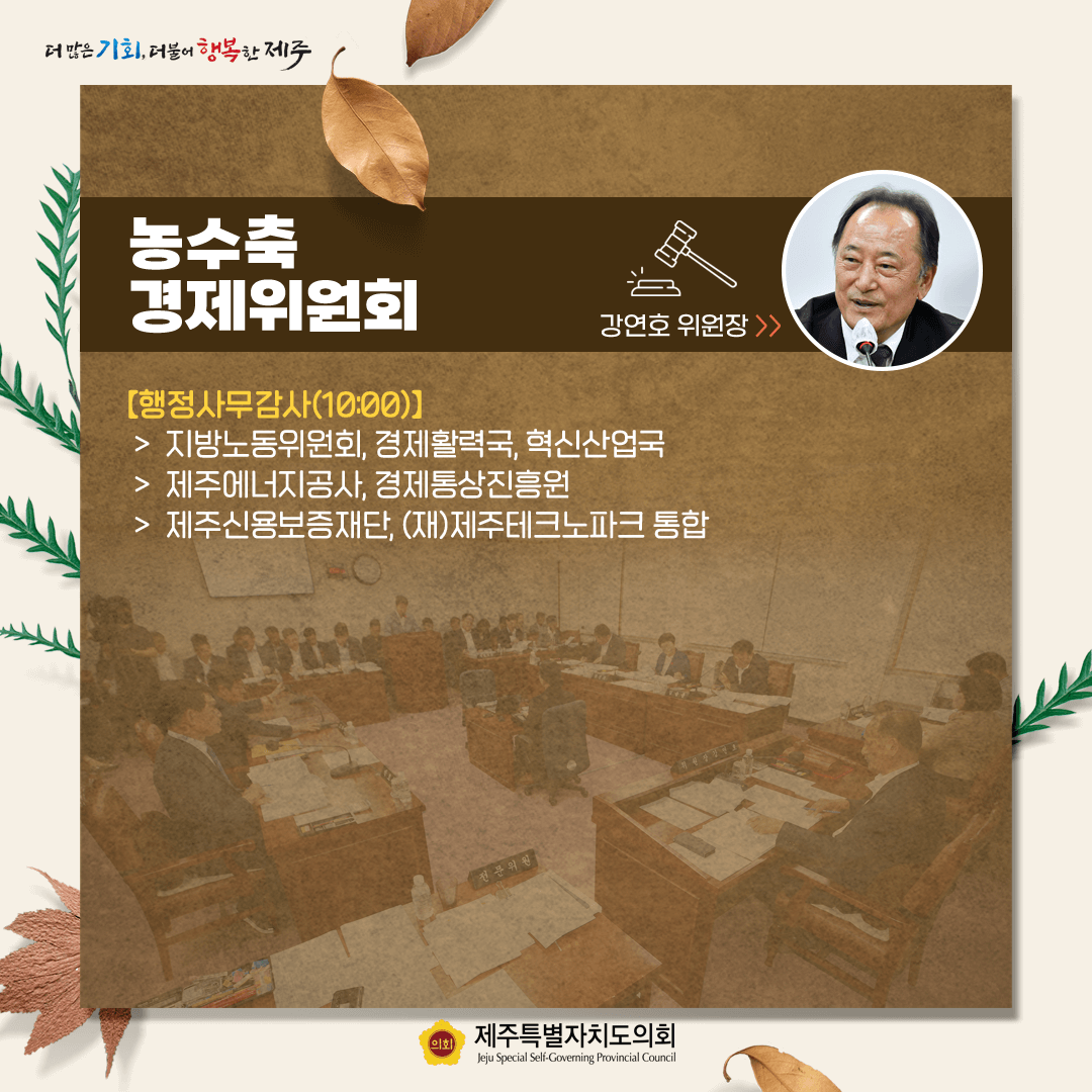 10월 17일 의사 일정