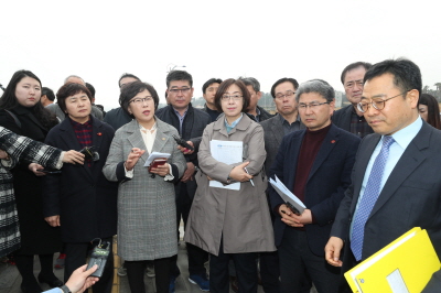 제주특별자치도 대규모개발사업장 행정사무조사 특위 현장방문