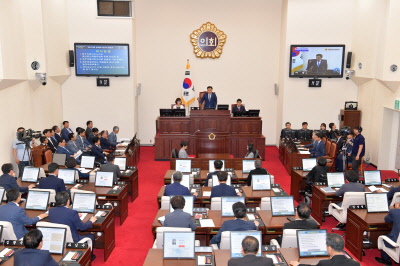 제373회 제1차 정례회 제2차 본회의- 본회의장