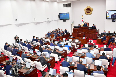 제376회 임시회 제2차 본회의-본회의장