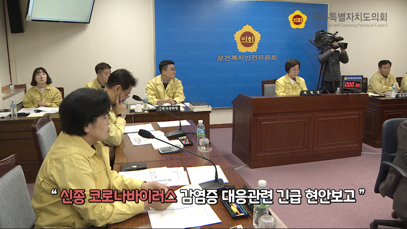  신종 코로나 바이러스 감염 관련 제379회 임시회 폐회 기간중 보건복지안전위원회 제2차 회의