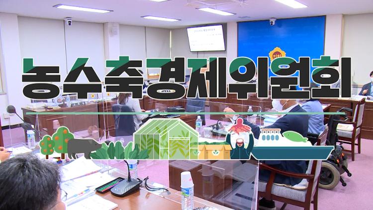 제399회 제주특별자치도의회 임시회 - 농수축경제위원회 행정부 대상 행정사무감사