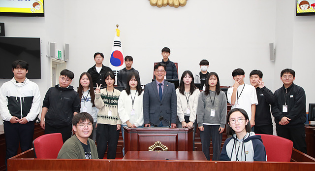 제165회 청소년의회 의정체험(아라중학교)