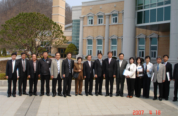 교육위원회-청심국제중·고등학교(경기도 가평군) 방문