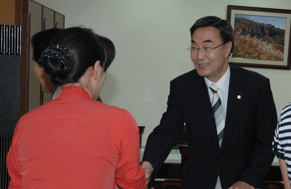 을지연습상황실 방문