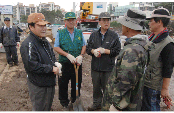 태풍 “나리”로 인한 재해복구작업 지원 2일째