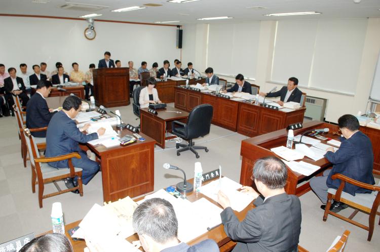 제273회 임시회 기간중 환경도시위원회 예산안심사