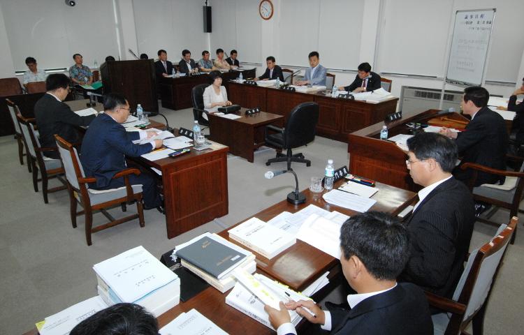 문화관광위원회 제1회 추경예산안 심사
