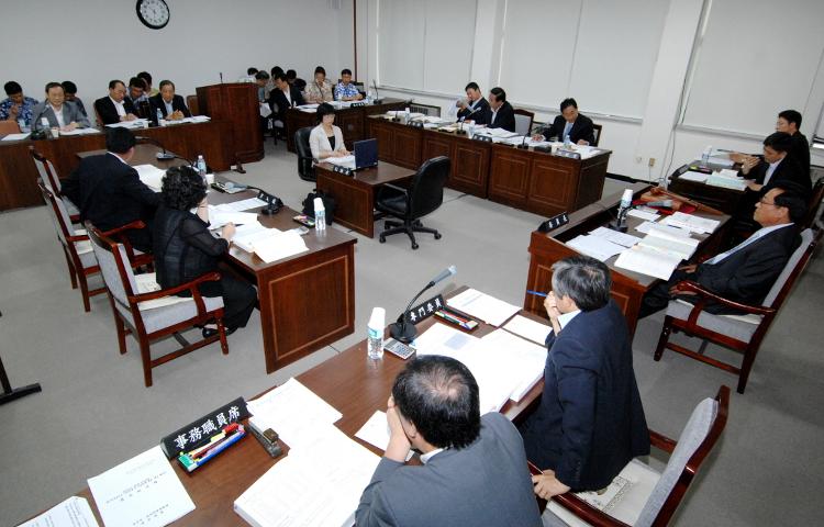농수축지식산업위원회 제273회 임시회 기간중 제1회 추경안 심사