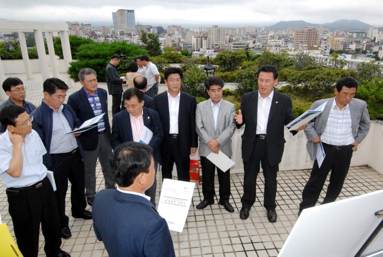 환경도시위원회 제주시 구도심 재정비 촉진지구관련 현장방문