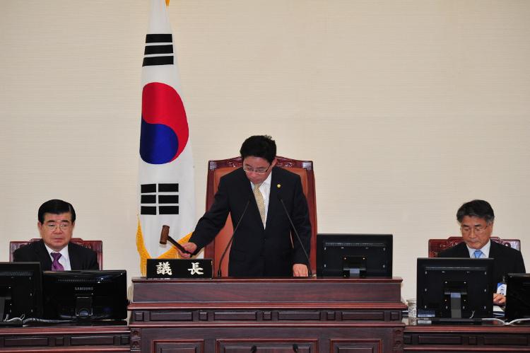 제9대 후반기 박희수 의장 당선
