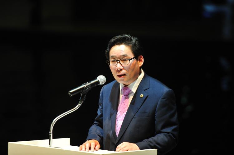 박희수의장 성산포 해양수족관 개관식 참석
