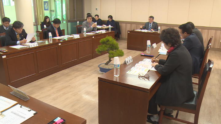 교육위원회 우도초중학교 방문