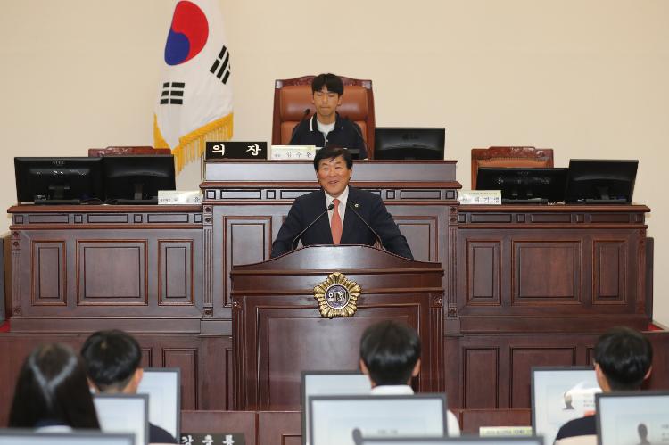2019 청소년의회 의정체험 대정중학교