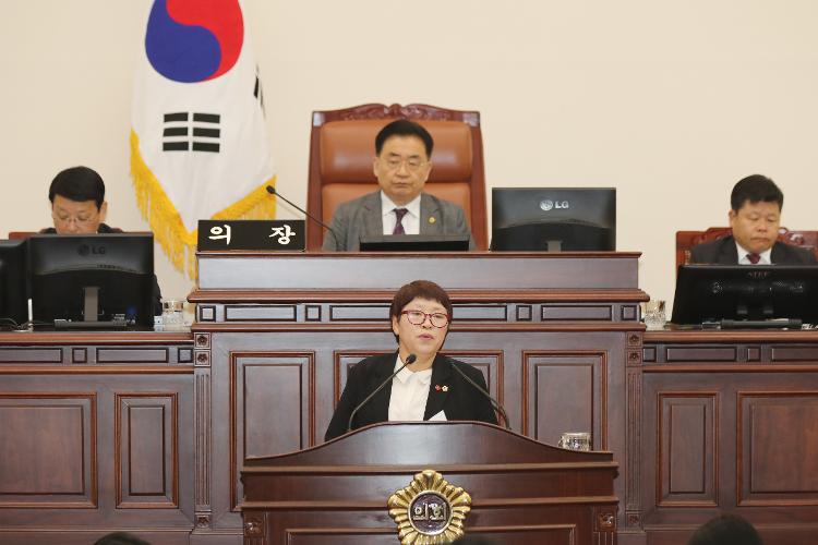 제371회 임시회 도정질문 고은실 의원