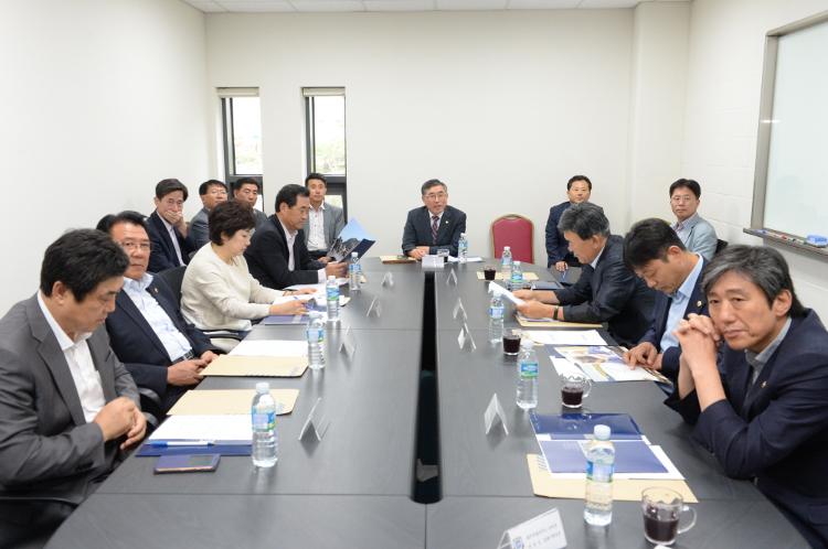 교육위원회 대정읍 영어교육도시내 kis 현장방문