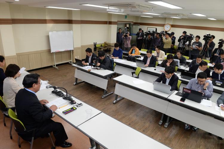 제주특별자치도 구성지의장 기자회견
