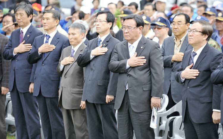 월남전참전 제50주년 기념행사-월남전참전 기념탑 광장