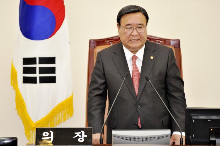 제323회 제주특별자치도의회 임시회 제1차 본회의-본회의장