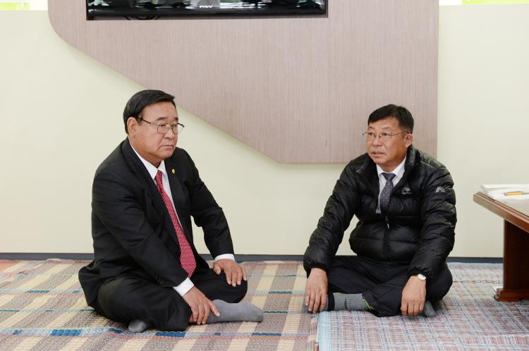 FTA대응특별위원회 허창옥위원장 한중FTA 따른 감귤등 11개 품목 양허제외 관철 단식농성 실시