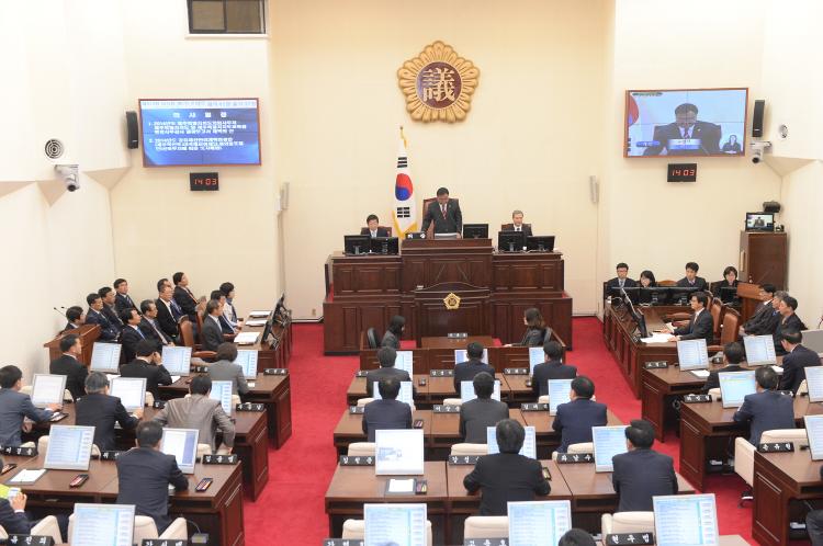 제주특별자치도의회 제232회 임시회 제2차본회의- 본회의장