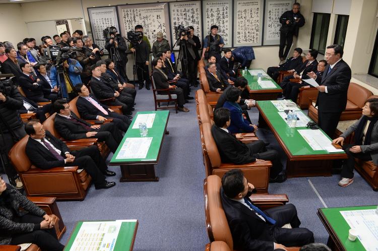  전체의원 간담회- 의원휴게실