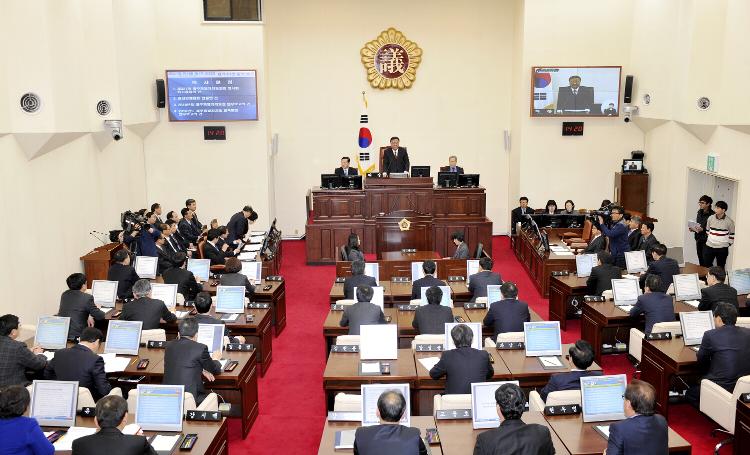 제주특별자치도의회 제327회 임시회 제1차 본회의-본회의장