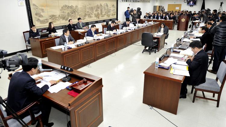 예산결산특별위원회 제1차 회의-의원회관 대회의실