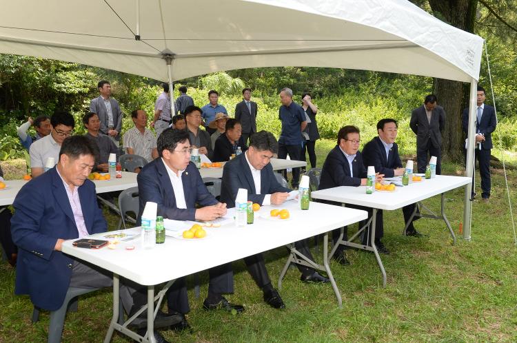 환경도시위원회 열해당리조트 조성사업 예정부지 현장방문