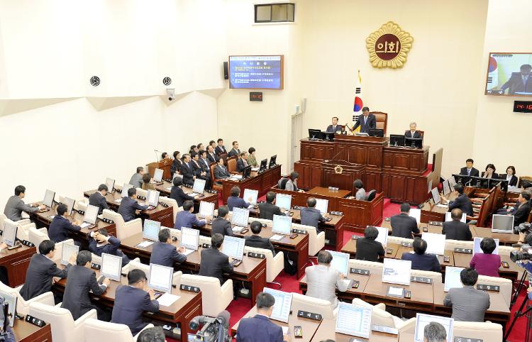 제334회 제주특별자치도의회 임시회 제1차 본회의