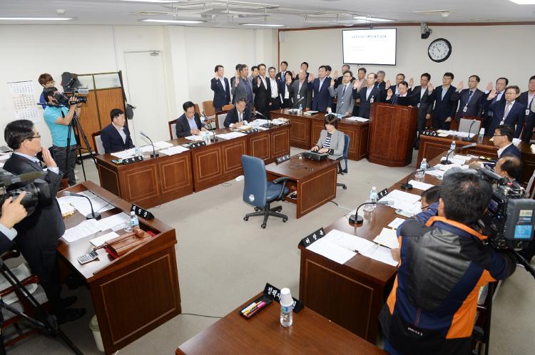 농수축경제위위회 행정사무감사