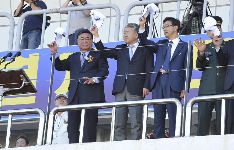 제50회 제주특별자치도민체전 개막식-제주종합경기장