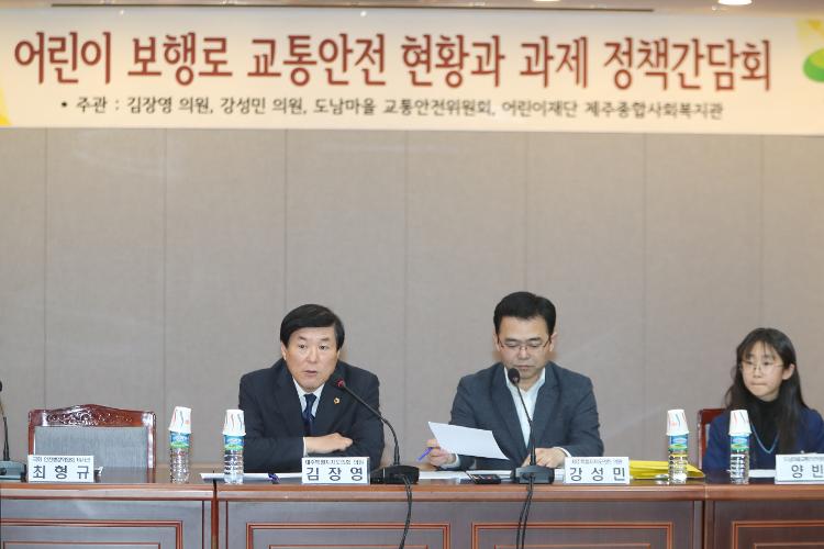 어린이 보행로 교통안전 현황과 정책간담회