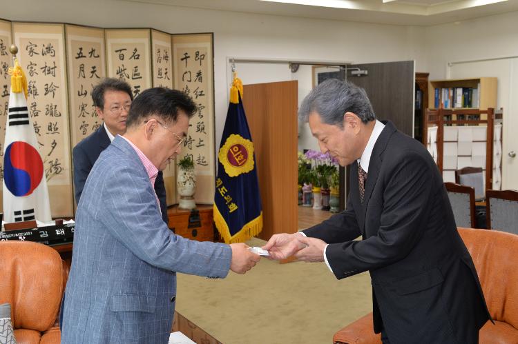  기타 리츠오 제주 일본 총영사 내방