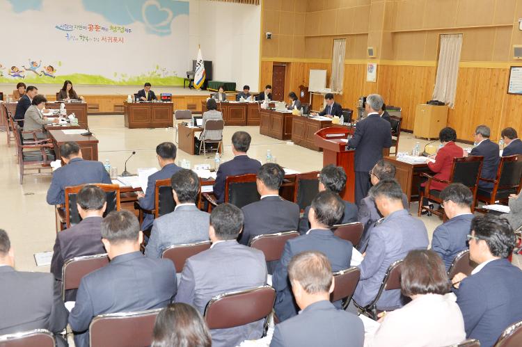 제365회 임시회 문화관광체육위원회 서귀포시 행정사무감사- 서귀포시청 대회의실
