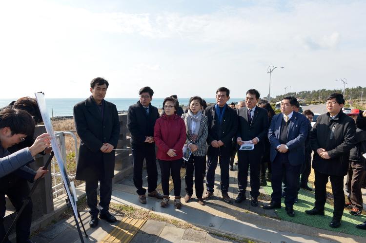 -제369회 임시회 문화관광체육위원회 예래 휴양형 주거단지 조성사업지 현장방문- 예래동