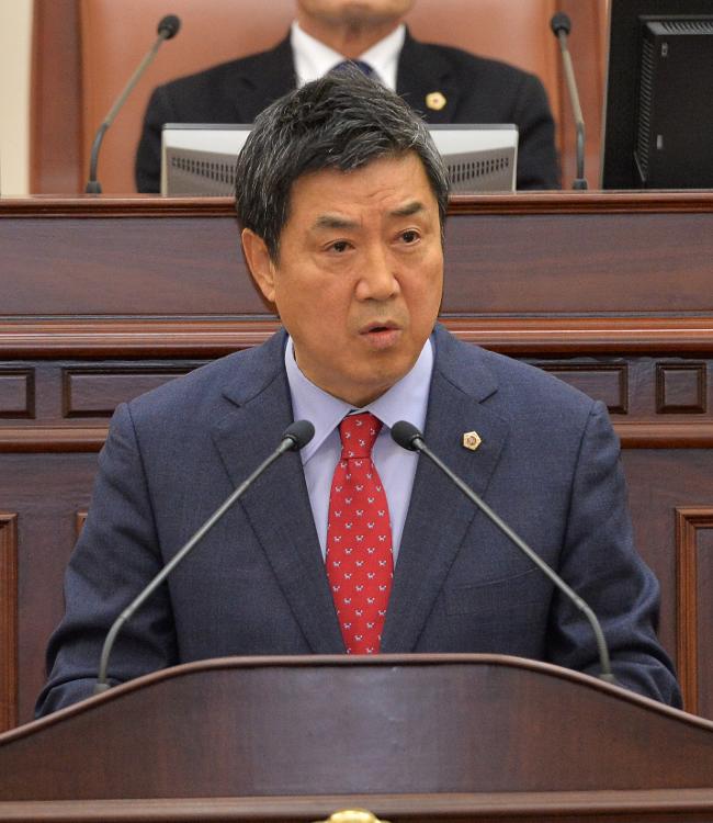 제356회 제주특별자치도의회 1차정례회 제2차 본회의 도정질문- 본회의장
