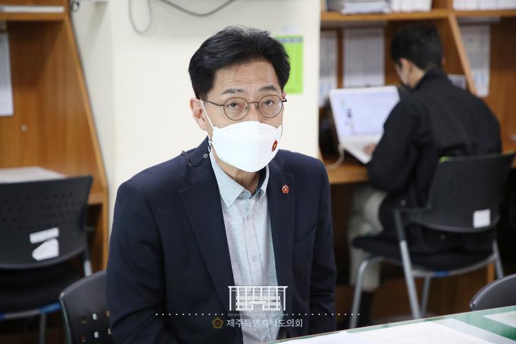 고현수 의원 입장문 발표