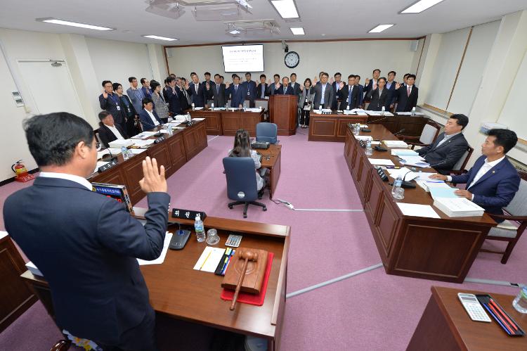  제365회 임시회 농수축경제위원회 행정사무감사- 농수축경제위원회