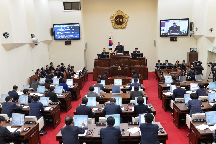 제359회 제주특별자치도의회 임시회 제2차 본회의- 본회의장
