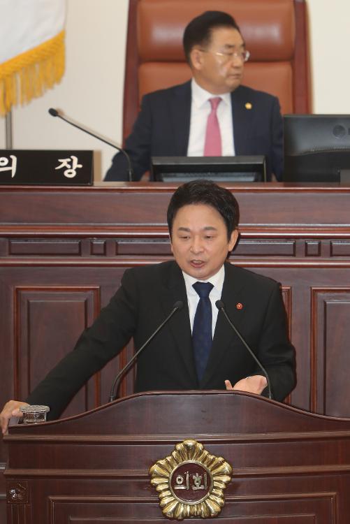 제366회 제주특별자치도의회 제2차 정례회 도정질문 원희룡 제주지사
