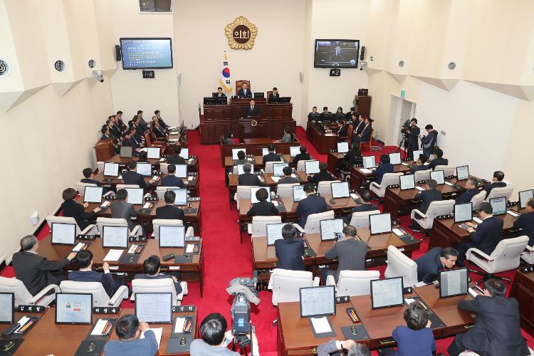 제370회 제주특별자치도의회 임시회 제1차 본회의